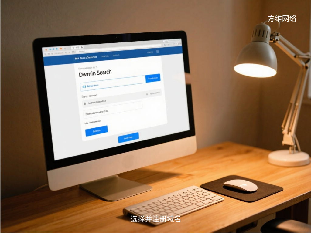 選擇并注冊(cè)域名