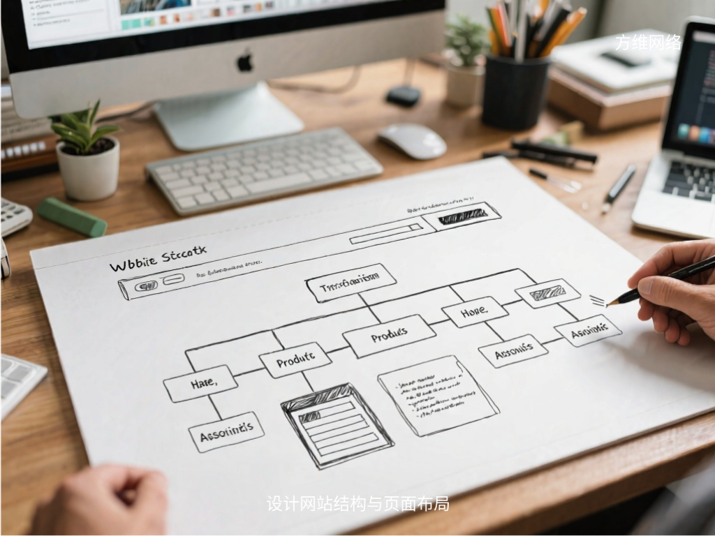 設計網站結構與頁面布局