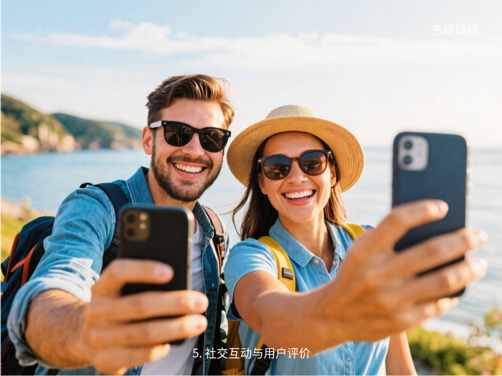 5. 社交互動與用戶評價