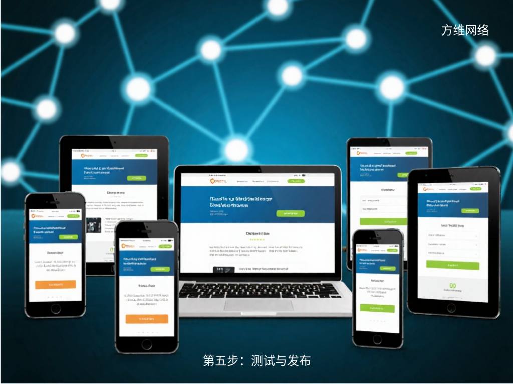 第五步:測試與發布