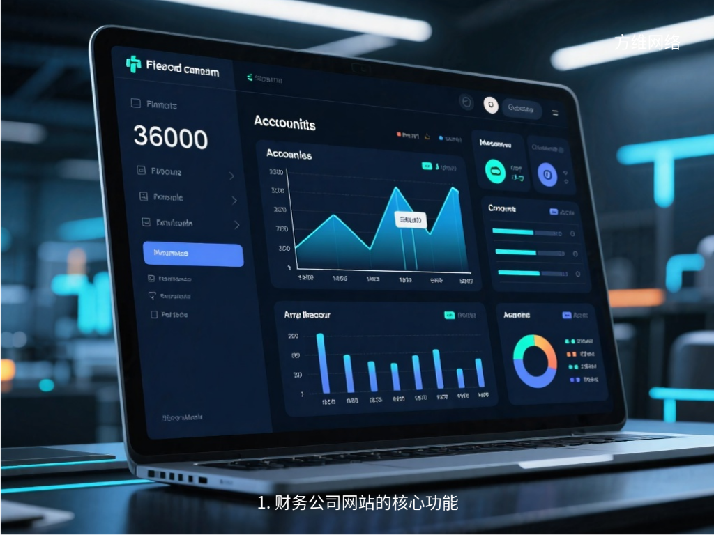 1. 財務公司網站的核心功能