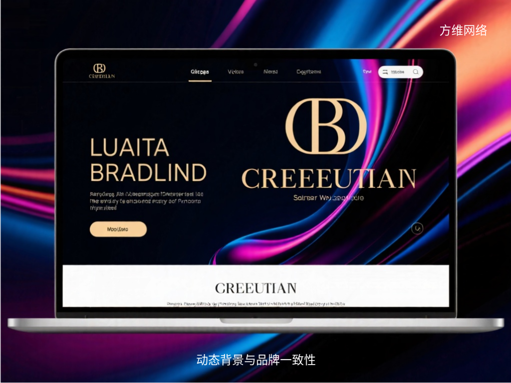 動態背景與品牌一致性