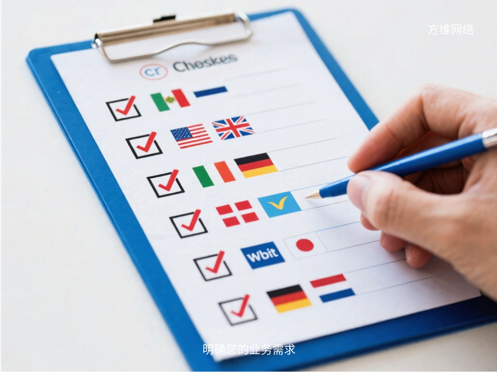 明確您的業務需求