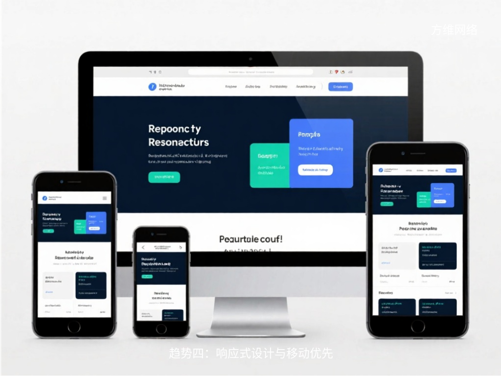趨勢四:響應式設計與移動優先