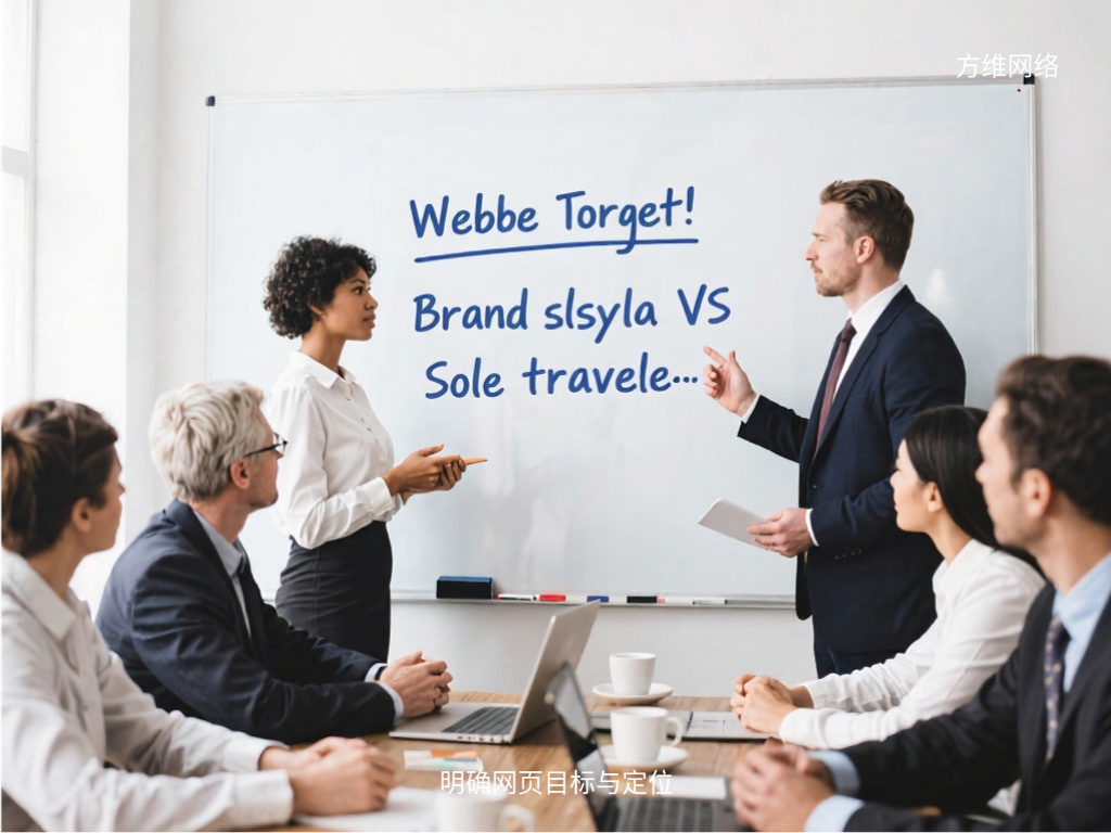 明確網頁目標與定位