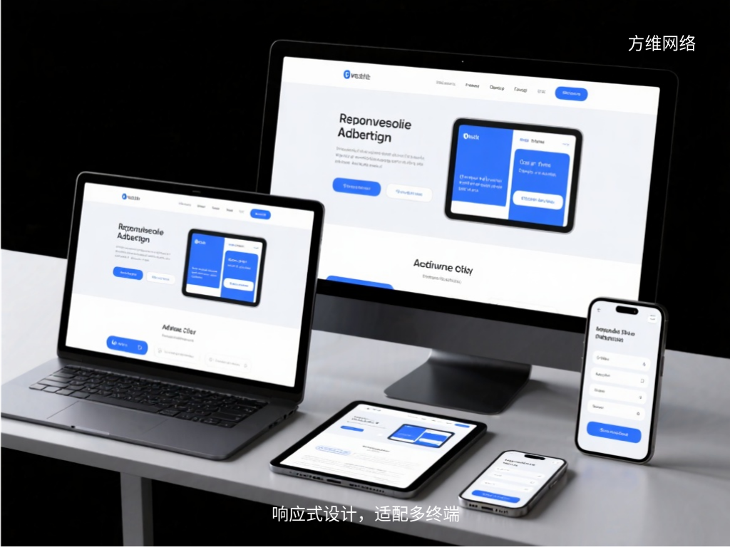 響應式設計，適配多終端