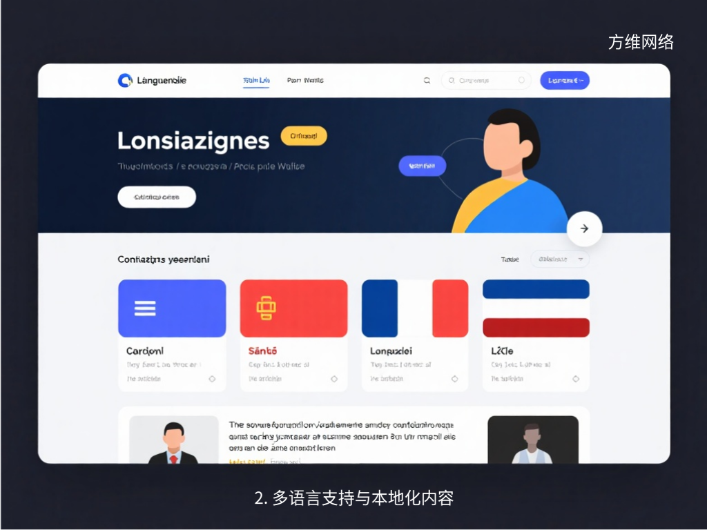 2. 多語言支持與本地化內容