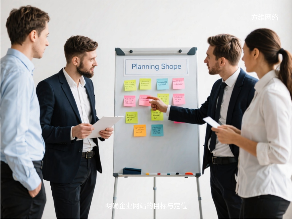 明確企業網站的目標與定位