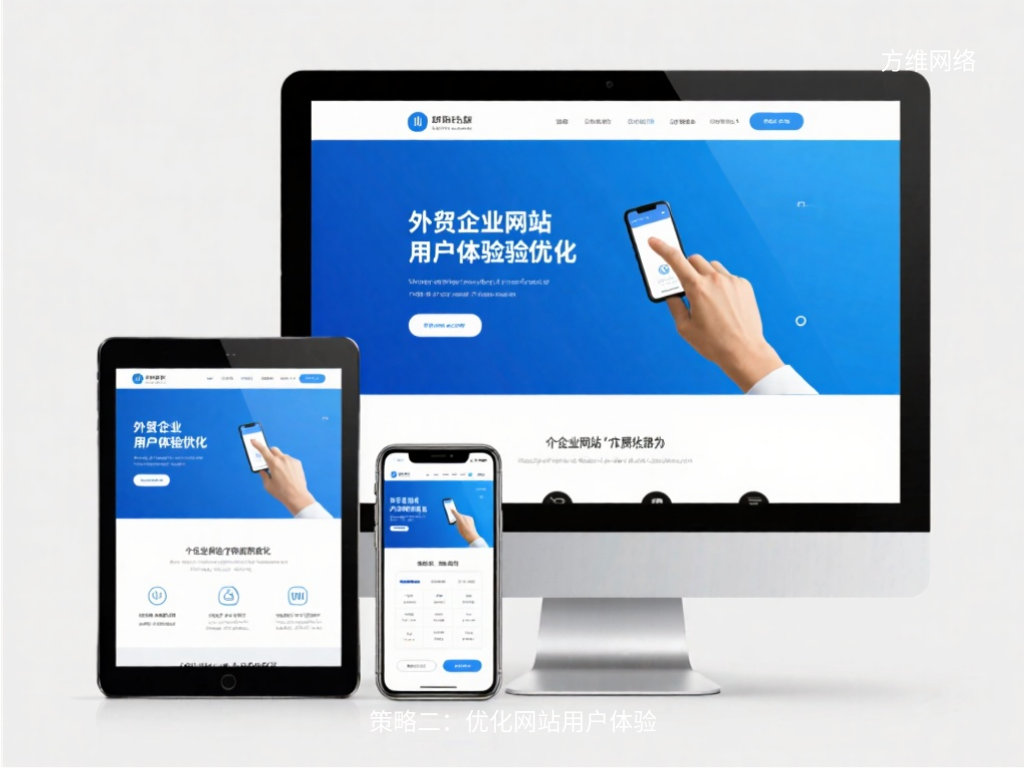 策略二:優(yōu)化網(wǎng)站用戶體驗(yàn)