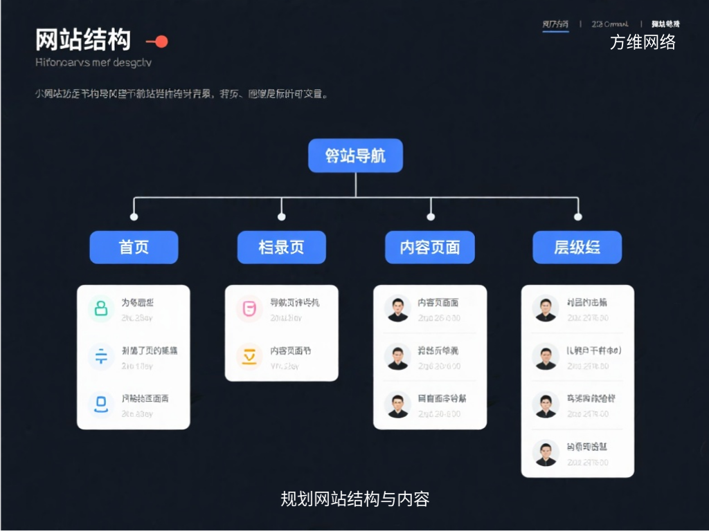 規劃網站結構與內容