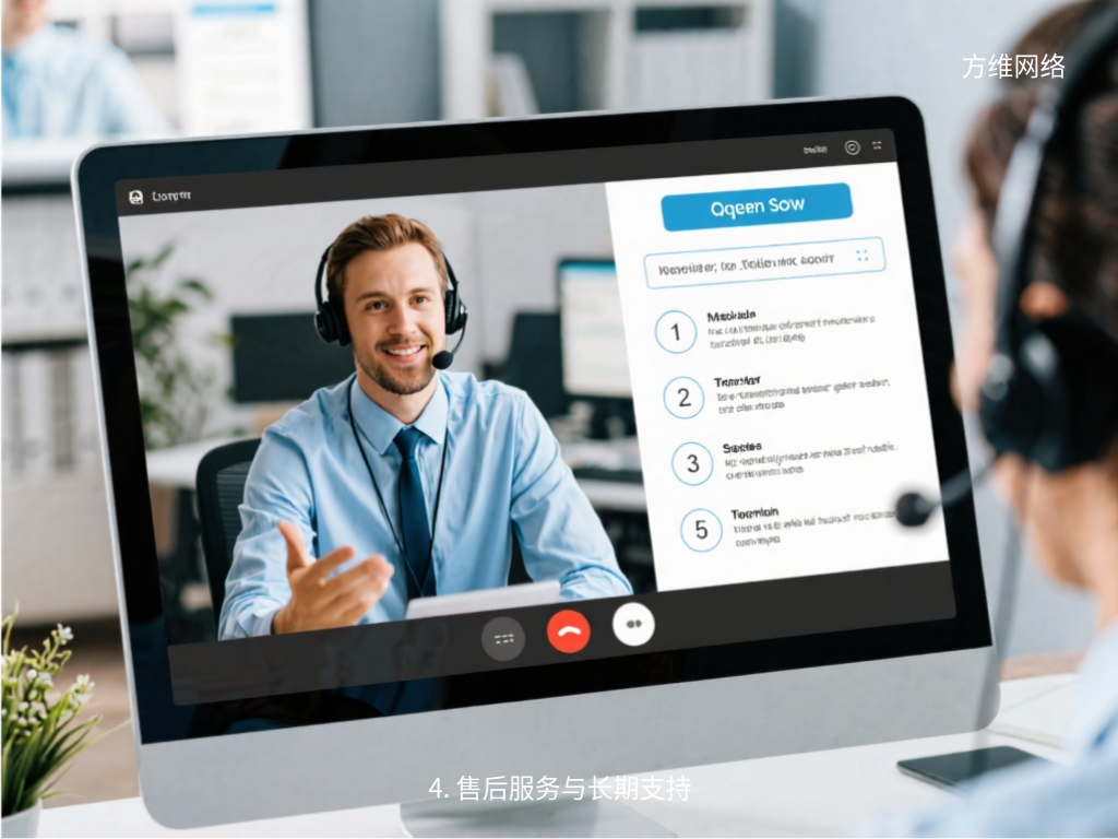 4. 售后服務與長期支持