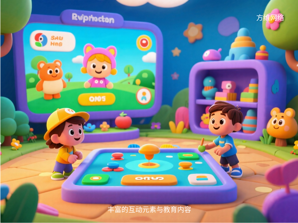 豐富的互動元素與教育內容