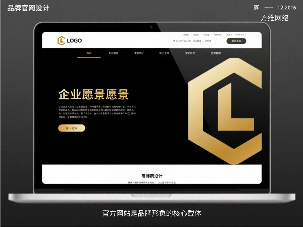 官方網站是品牌形象的核心載體