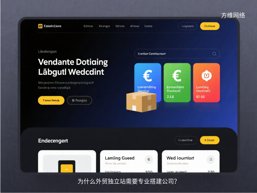 為什么外貿獨立站需要專業搭建公司？