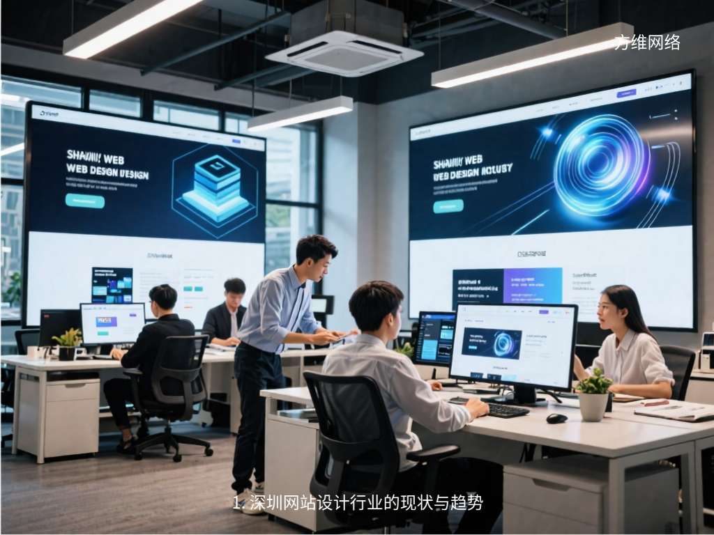 1. 深圳網站設計行業的現狀與趨勢