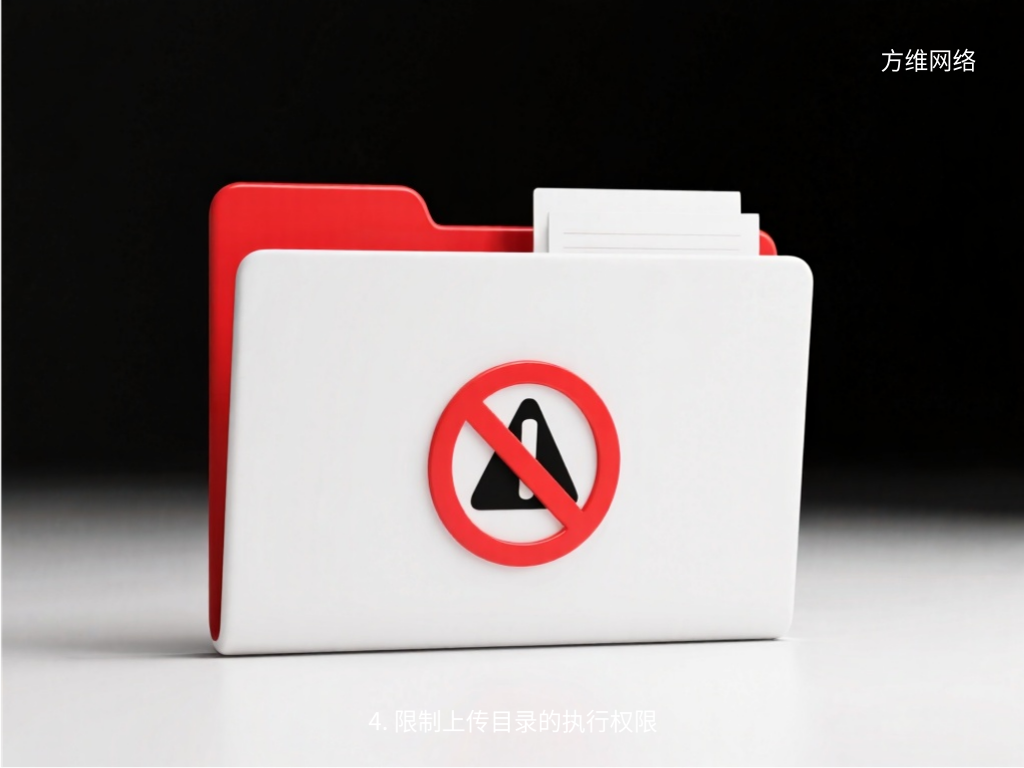 4. 限制上傳目錄的執行權限
