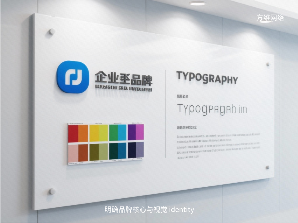 明確品牌核心與視覺 identity