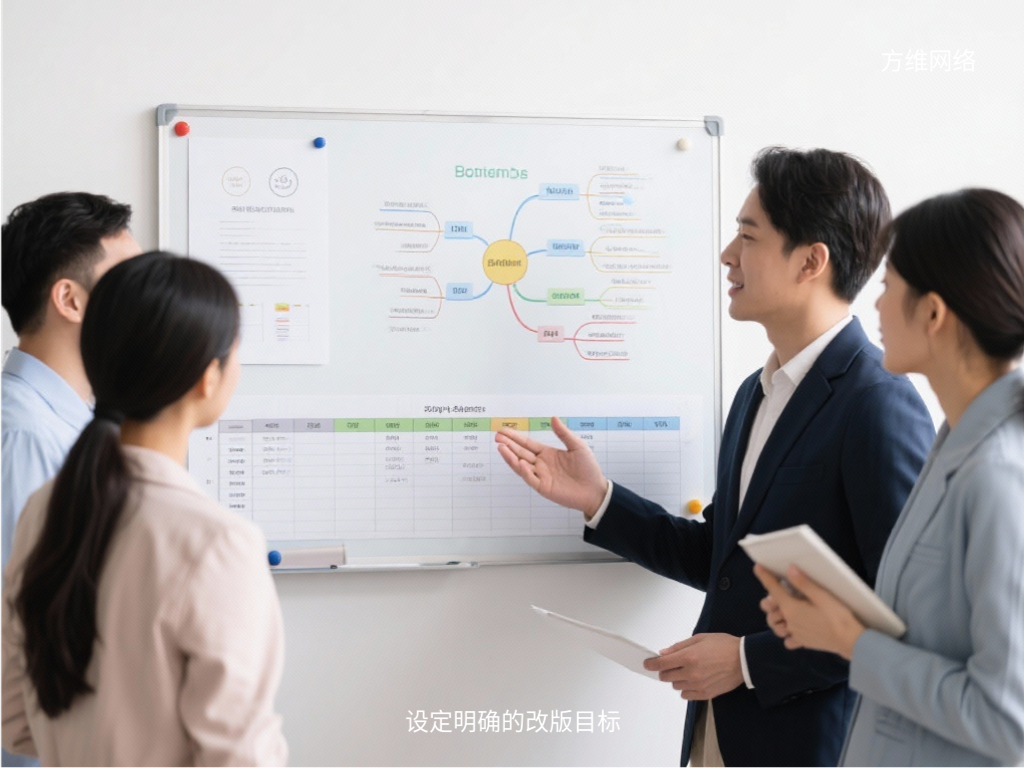 設定明確的改版目標