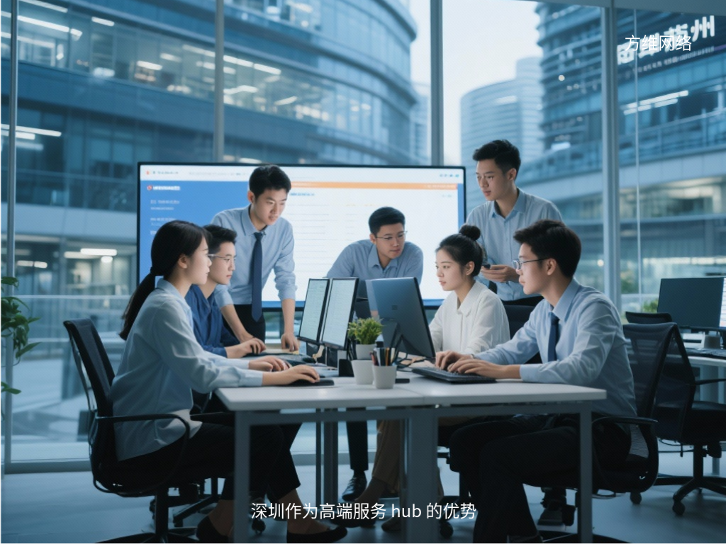 深圳作為高端服務 hub 的優勢