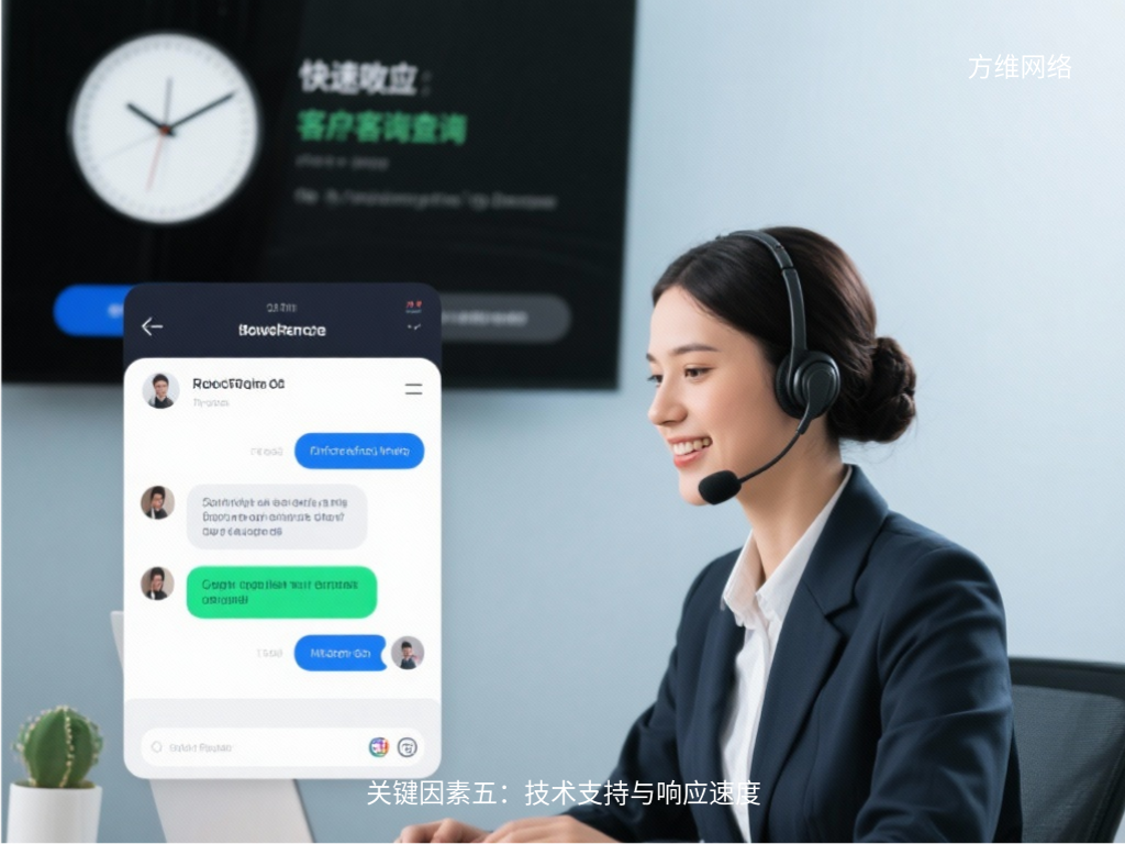 關(guān)鍵因素五:技術(shù)支持與響應(yīng)速度