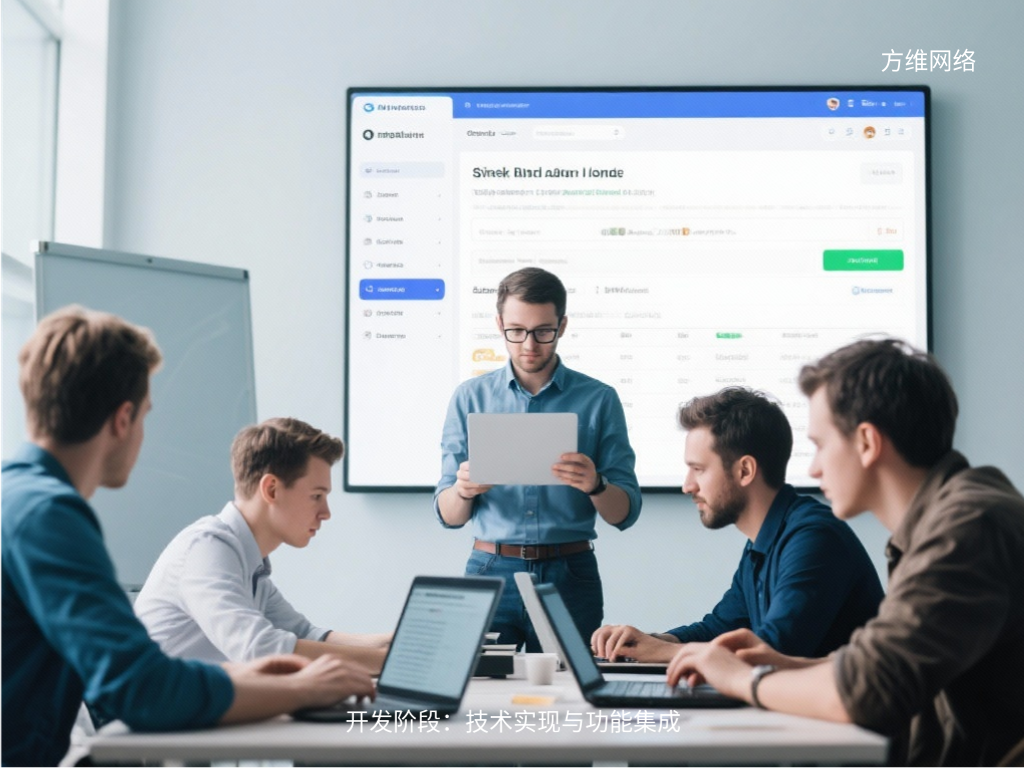 開發階段:技術實現與功能集成