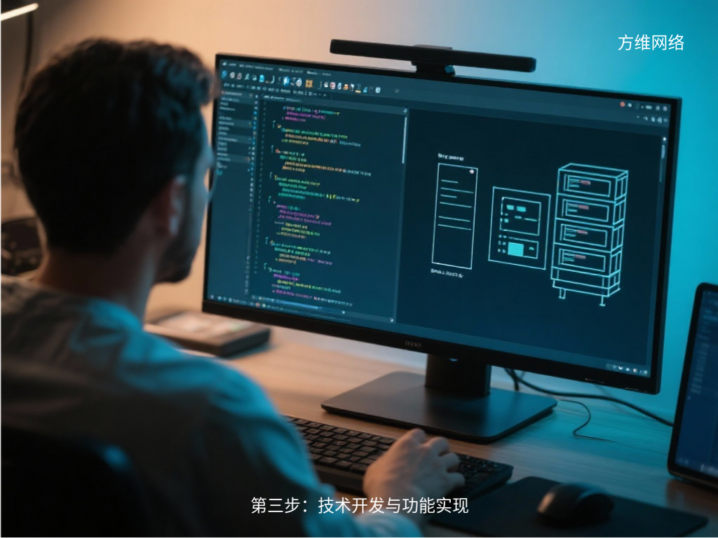 第三步:技術開發與功能實現