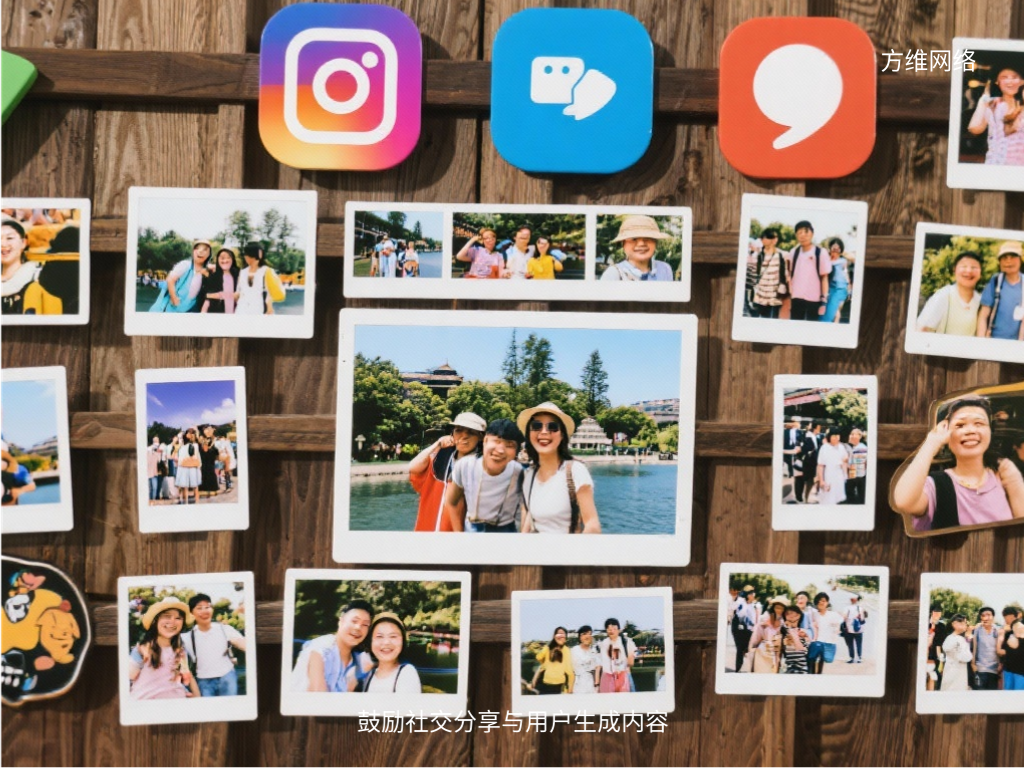 鼓勵社交分享與用戶生成內容