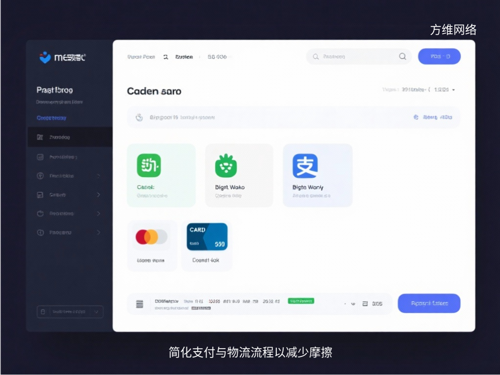 簡化支付與物流流程以減少摩擦
