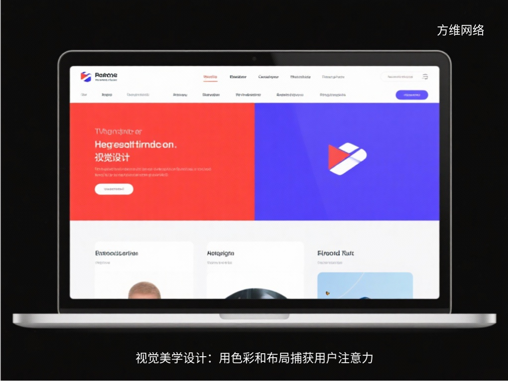 視覺美學設計:用色彩和布局捕獲用戶注意力