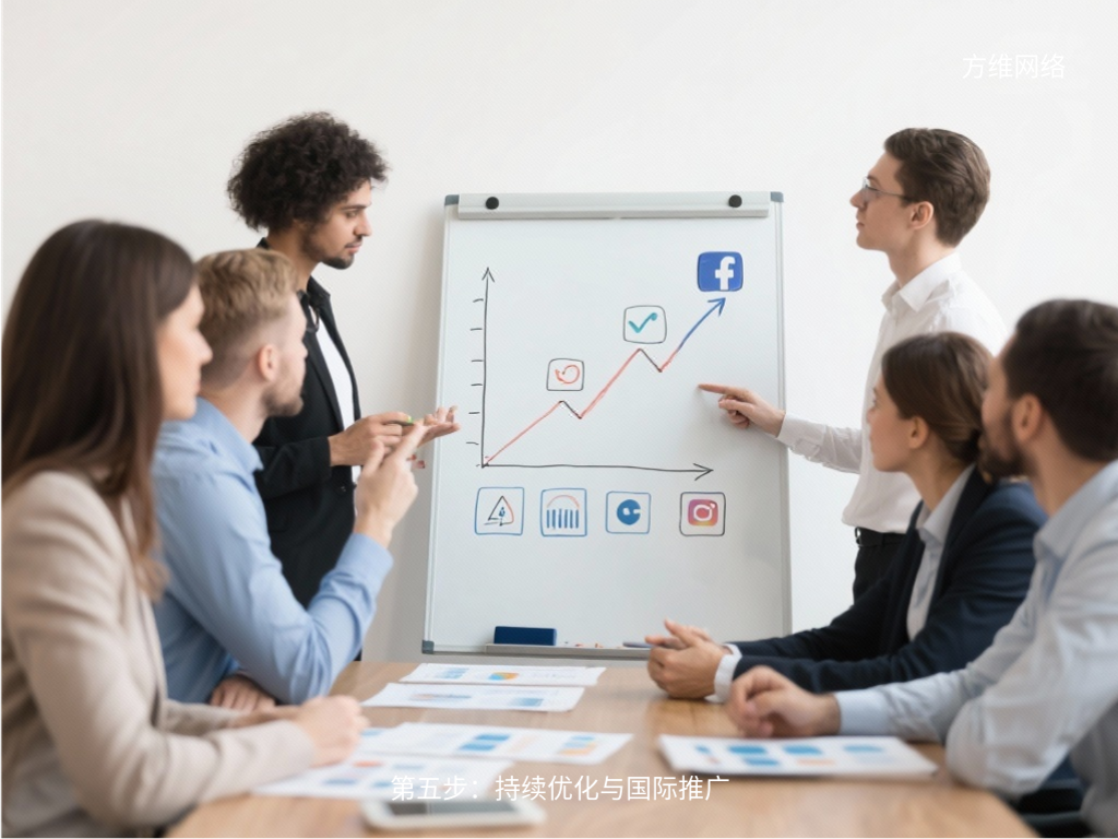 第五步:持續優化與國際推廣