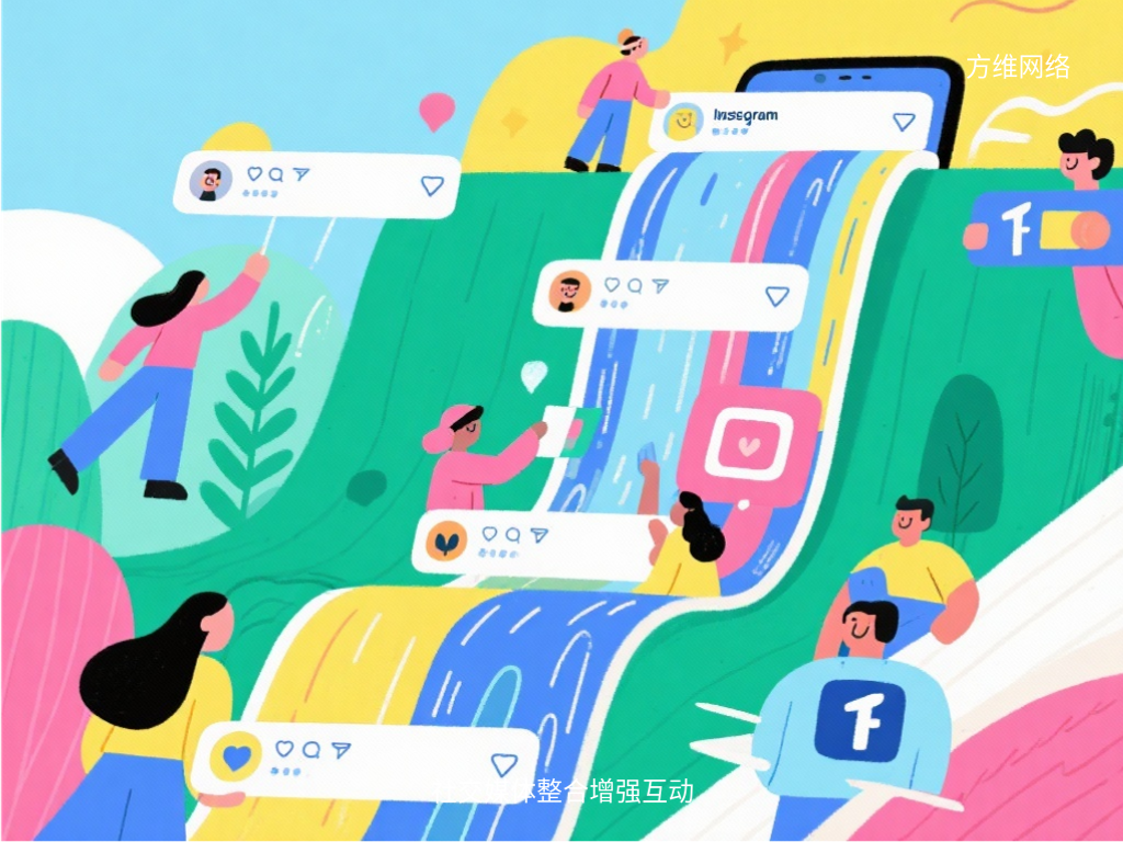 社交媒體整合增強互動