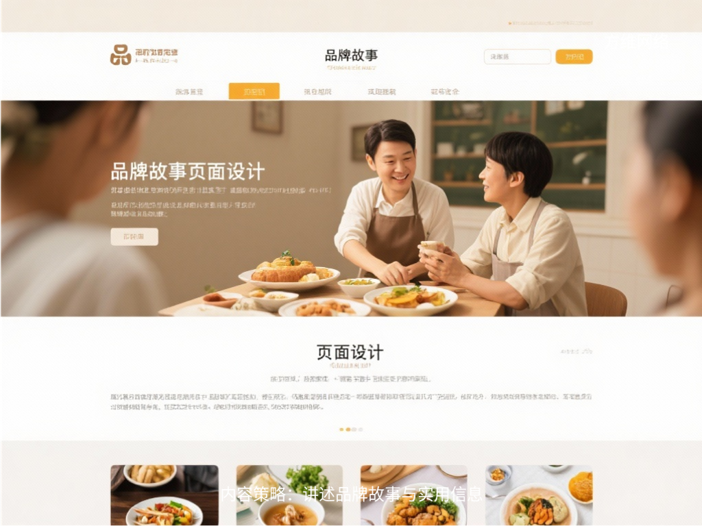 內容策略：講述品牌故事與實用信息