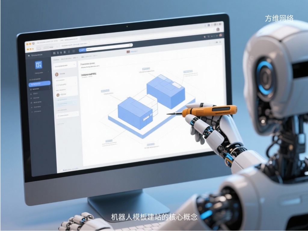 機器人模板建站的核心概念