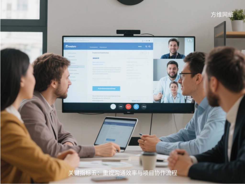 關鍵指標五:重視溝通效率與項目協作流程