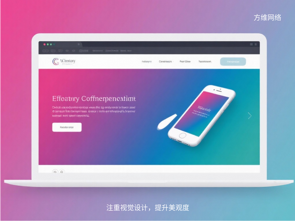 注重視覺設計,提升美觀度