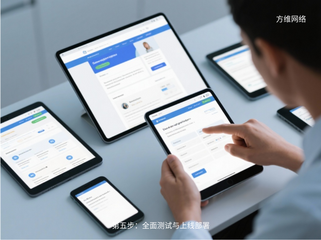 第五步:全面測(cè)試與上線部署