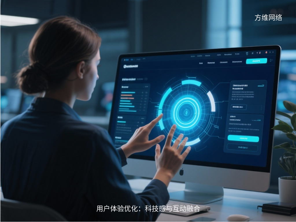 用戶體驗優化:科技感與互動融合
