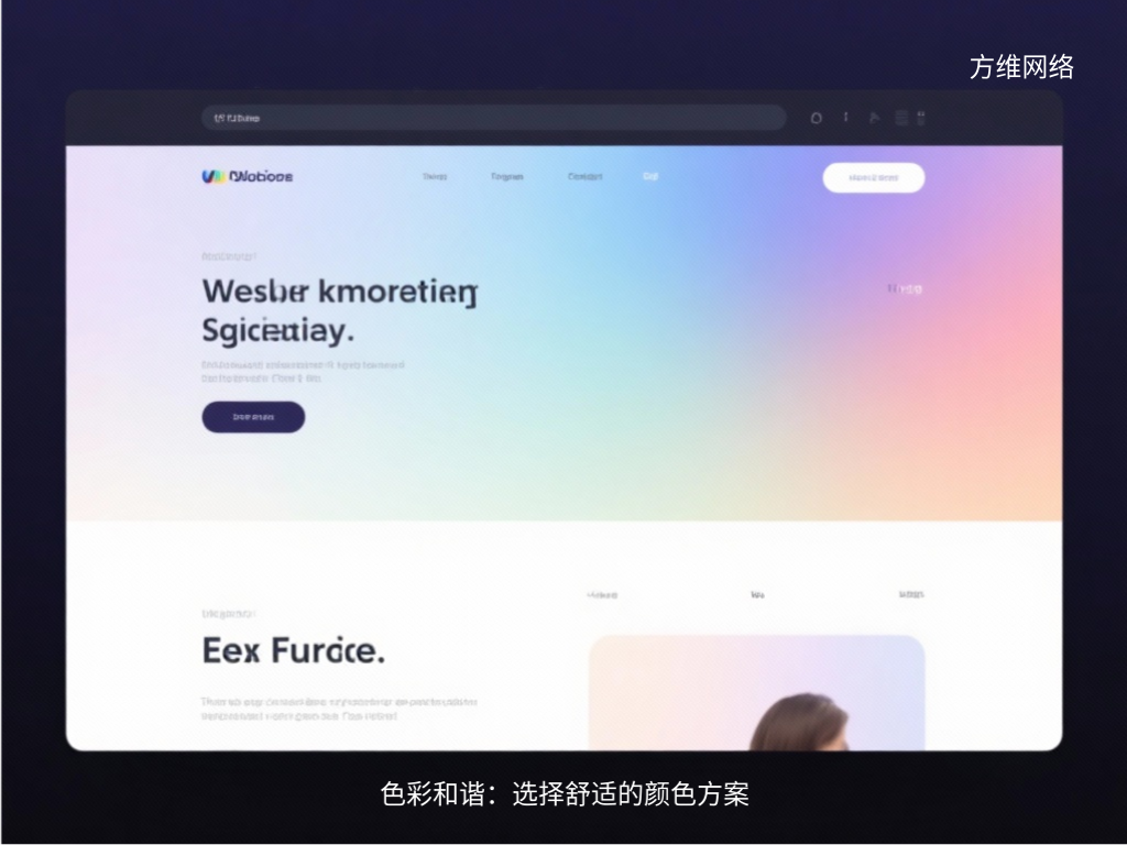 色彩和諧:選擇舒適的顏色方案