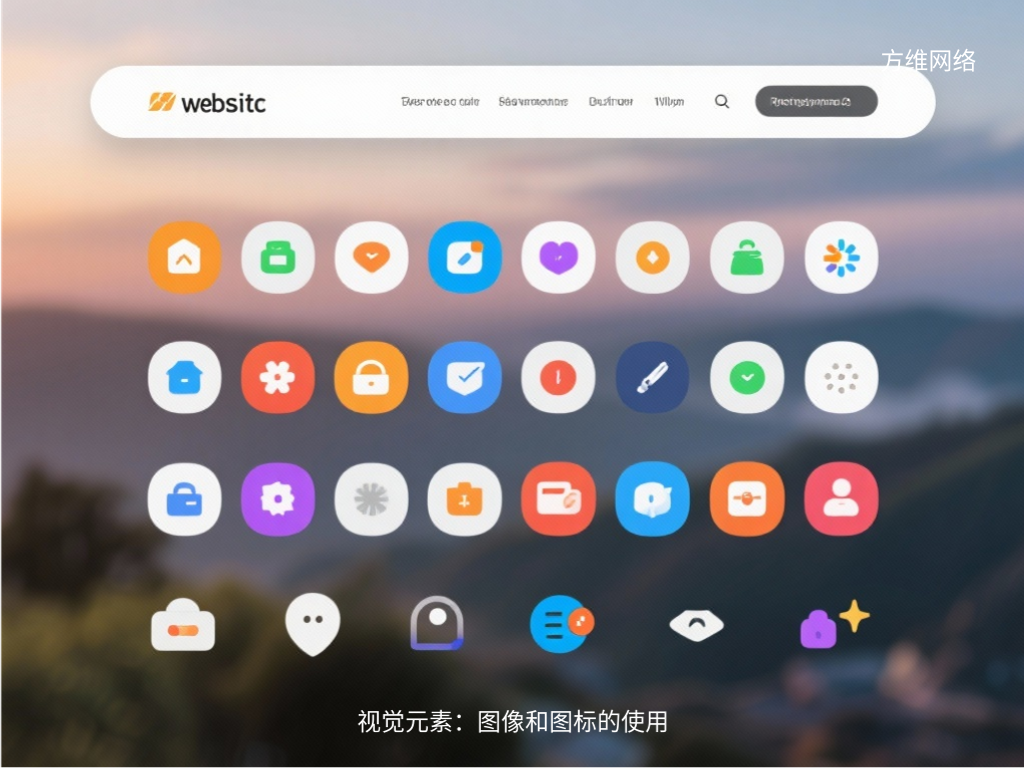 視覺元素:圖像和圖標的使用