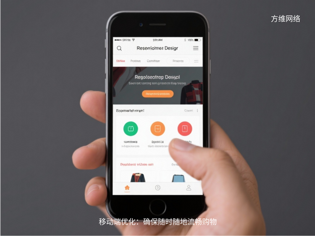 移動端優化:確保隨時隨地流暢購物