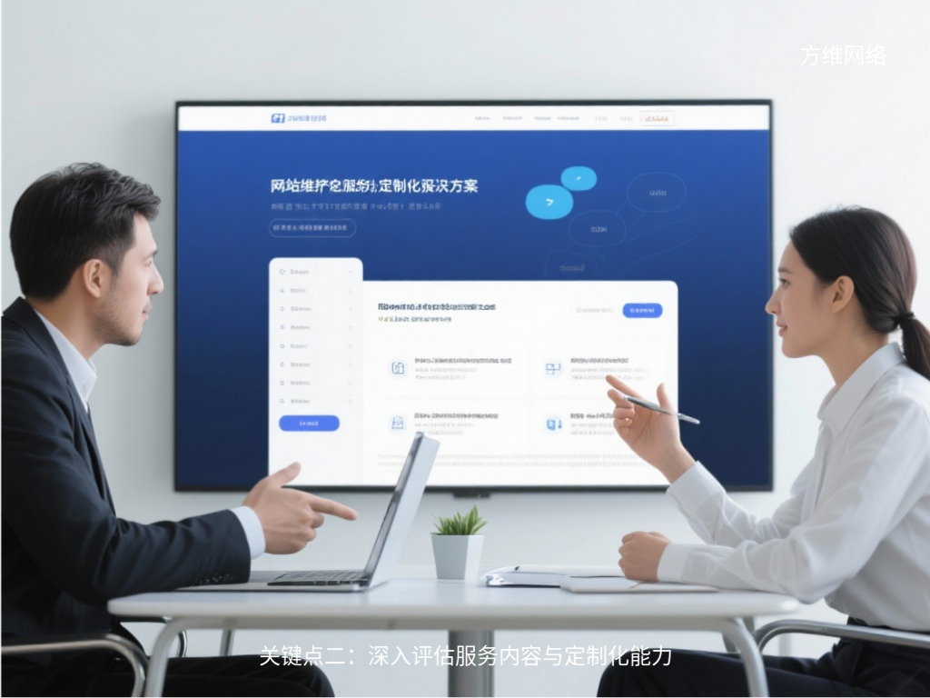 關鍵點二：深入評估服務內容與定制化能力