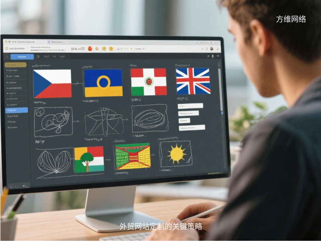 外貿網站定制的關鍵策略