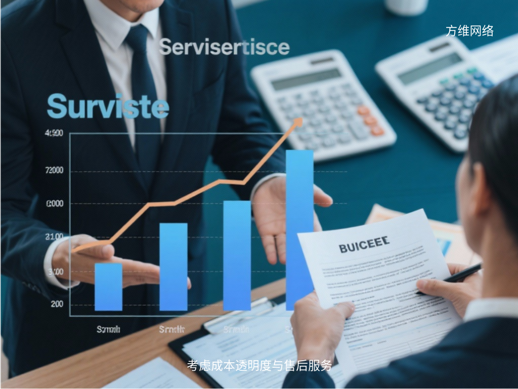 考慮成本透明度與售后服務