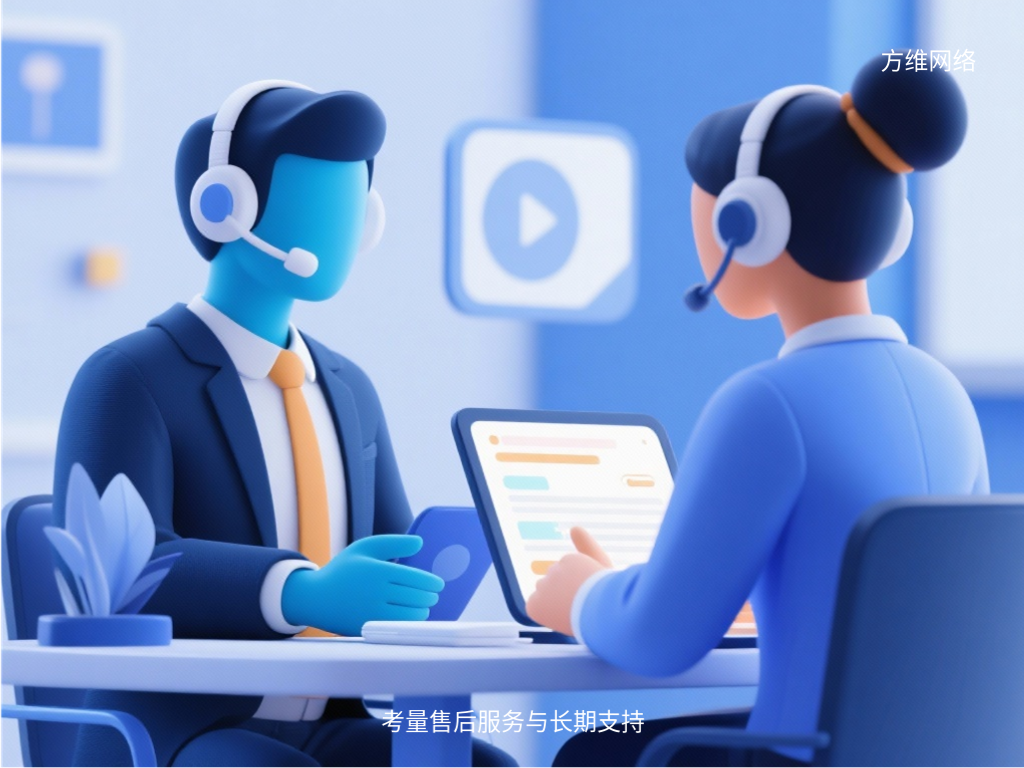 考量售后服務(wù)與長期支持