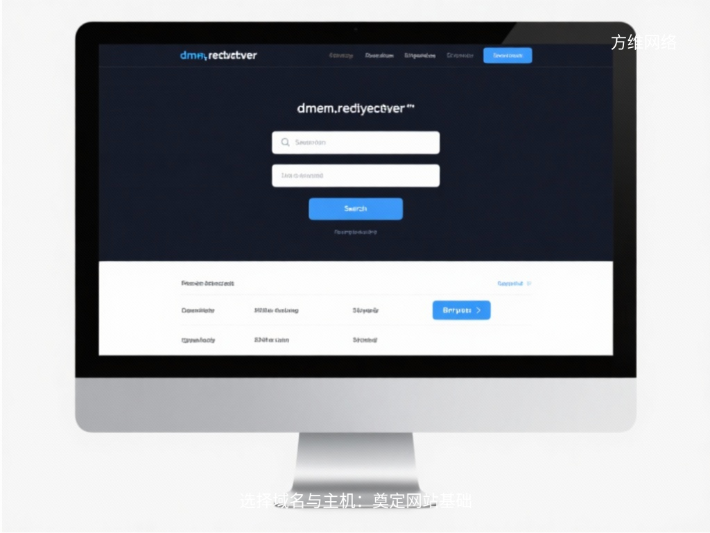 選擇域名與主機(jī):奠定網(wǎng)站基礎(chǔ)