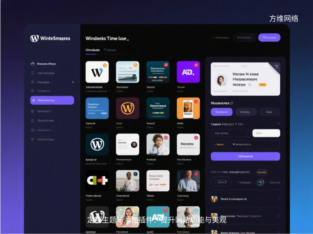 定制主題與添加插件:提升網(wǎng)站功能與美觀