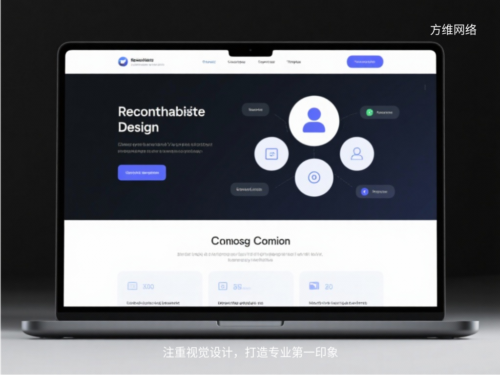 注重視覺設計,打造專業(yè)第一印象