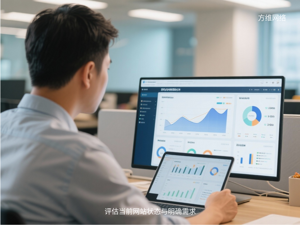 評估當(dāng)前網(wǎng)站狀態(tài)與明確需求