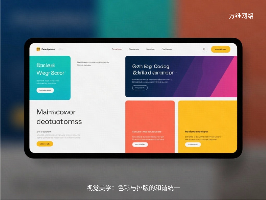 視覺美學:色彩與排版的和諧統一