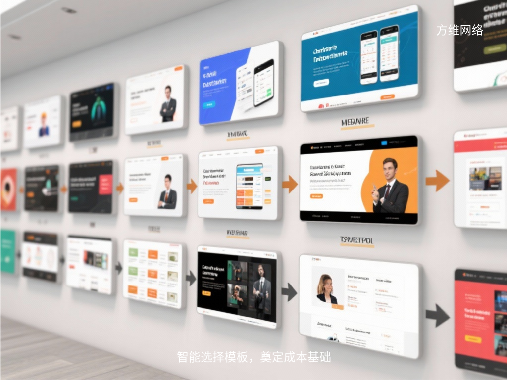 智能選擇模板,奠定成本基礎